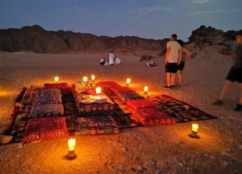 Настоящий оазис, каньоны и семья бедуинов