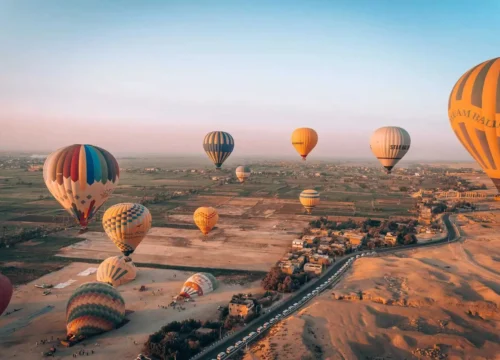 Воздушный шар в Луксор из Хургады